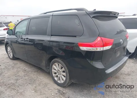 2011 Toyota Sienna Xle из США, поврежденный, VIN 5TDDK3DC6BS017788